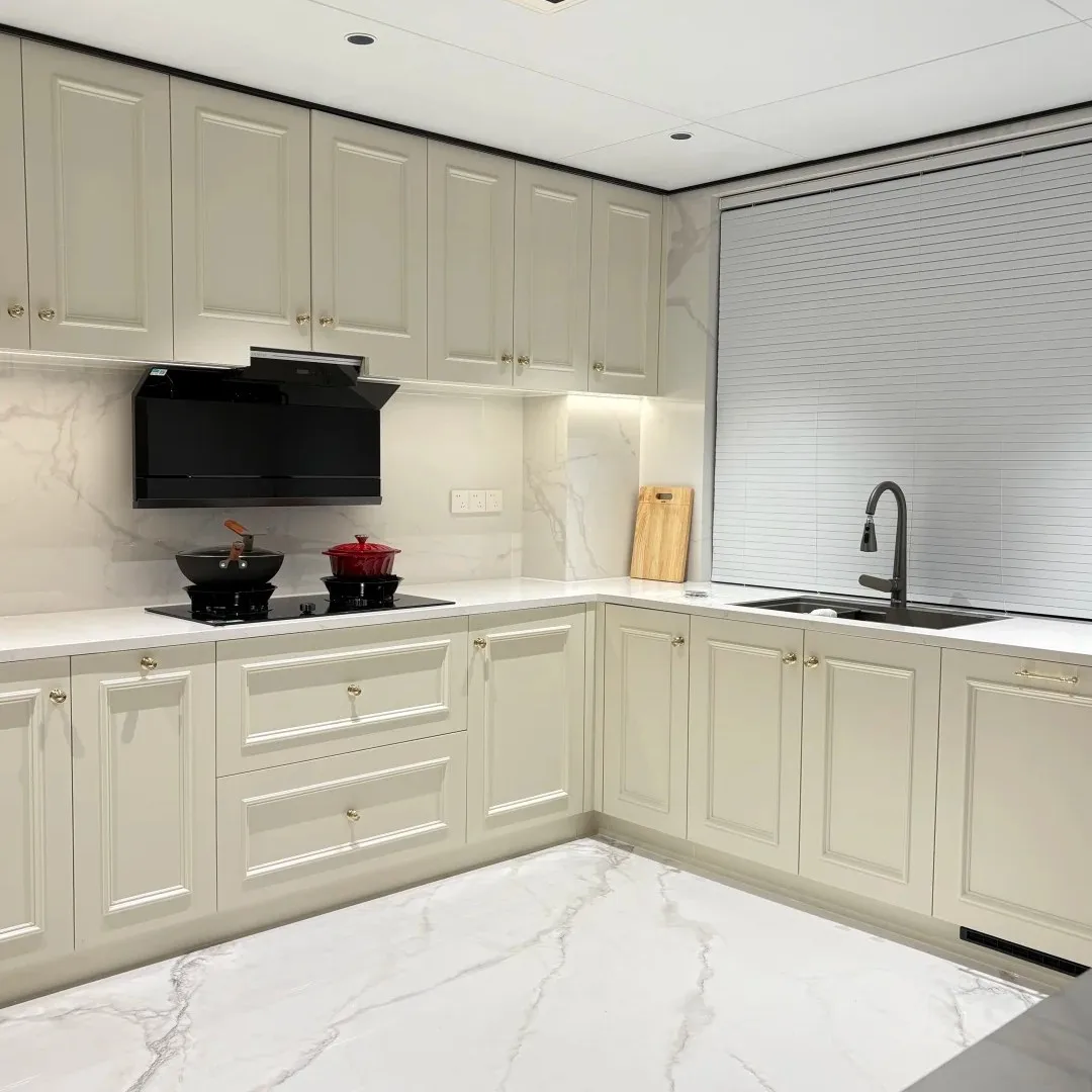 ％Latest Modern Minimalist French-Style Pine Wood Custom Cabinets Multi-Functional Water Resistant Wheels Custom Color Home Hotel