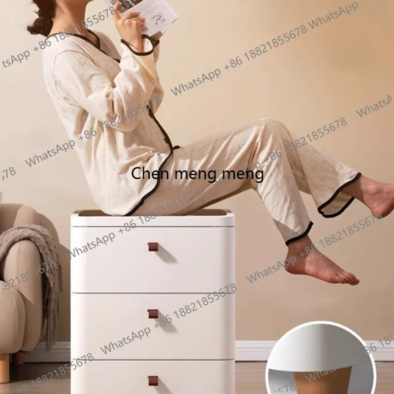 

New arrive Cute Swivel Bedside Table Brass Minimalist Industrial Vintage Bedside Table Storage Unique Sillones Modernos Home Fur