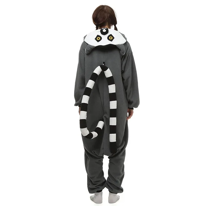 

Cosplay Anime Lemur Onesies Monkey Kigurumi For Women Men Adult Animal Pyjamas Cartoon Pajamas Homewear Halloween Cosplay C 72th