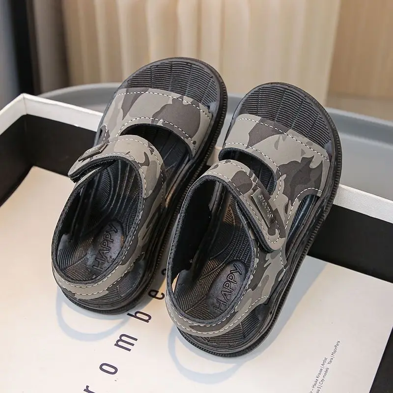 

Новейшие детские спортивные пляжные сандалии 2026 года с мягкой подошвой, ультралегкие, с защитой от запаха