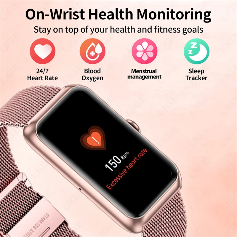 Bracelet intelligent pour femm - Watches Ladies Smartwatch avis et prix