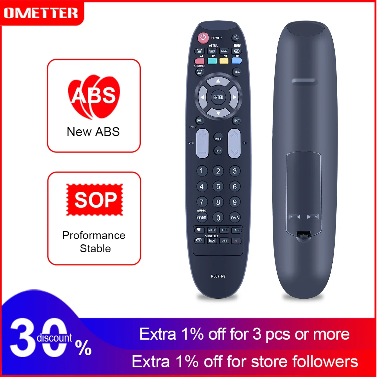 New Remote Control for Changhong Smart TV RL67H-16 8 LED40D1050 LED40D1050DV LED32C2000H LED28C2000DS LED28C2000S LED50C2000H