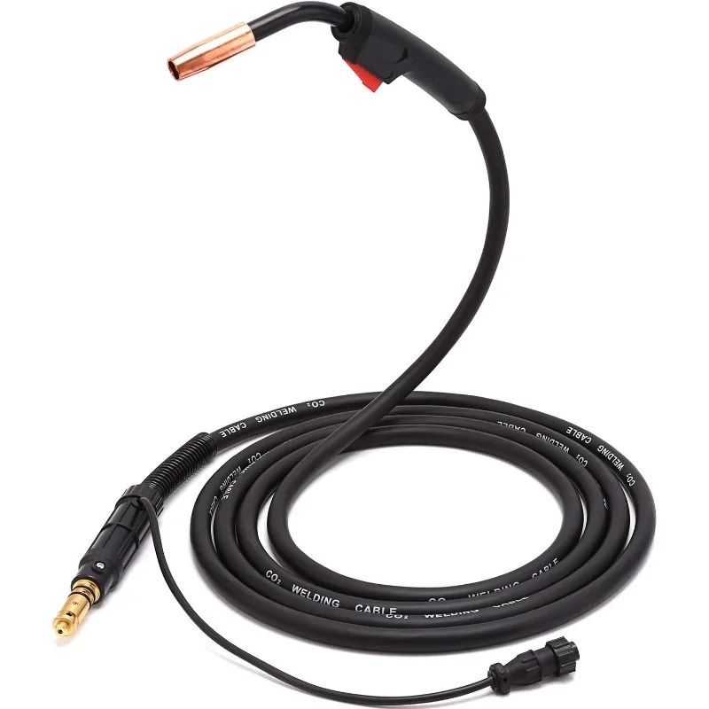 

15 Feet (4.5m) K530-6 MIG Welding Gun Torch Stinger Fits for Lincoln Magnum 100L 100Amp MIG Gun and Cable MIG Pak 140 180,Power