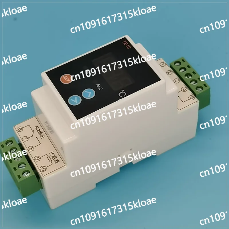 Rail Type Temperature Controller Temperature Controller Digital Display Adjustable Temperature Controller TE10