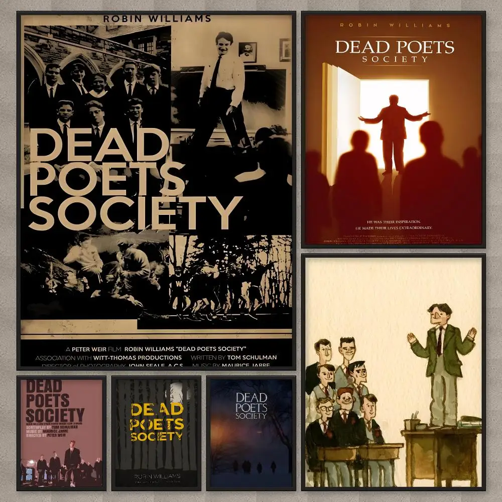 Film Dead Poets Society Poster HD Wall Art Home Decor Waterproof Print Bedroom Garage Party Gift