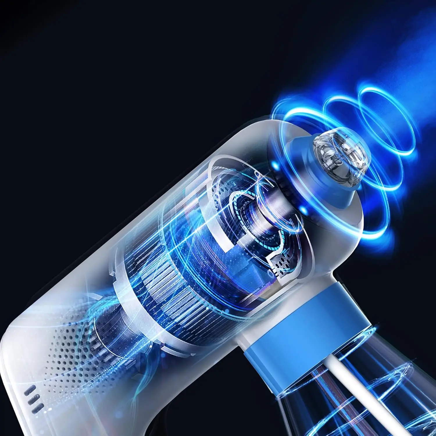 블루 라이트가 있는 무선 전기 소독기, 비접촉 청소 및 고접촉 물품을 위한 미니 소독 분무기