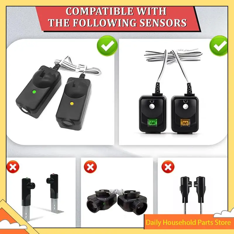 2 팩 차고 문 센서 차양 보호기 차고 문 센서 Chamberlain 41A5043, 820CB 용 햇빛 커버 HOT!