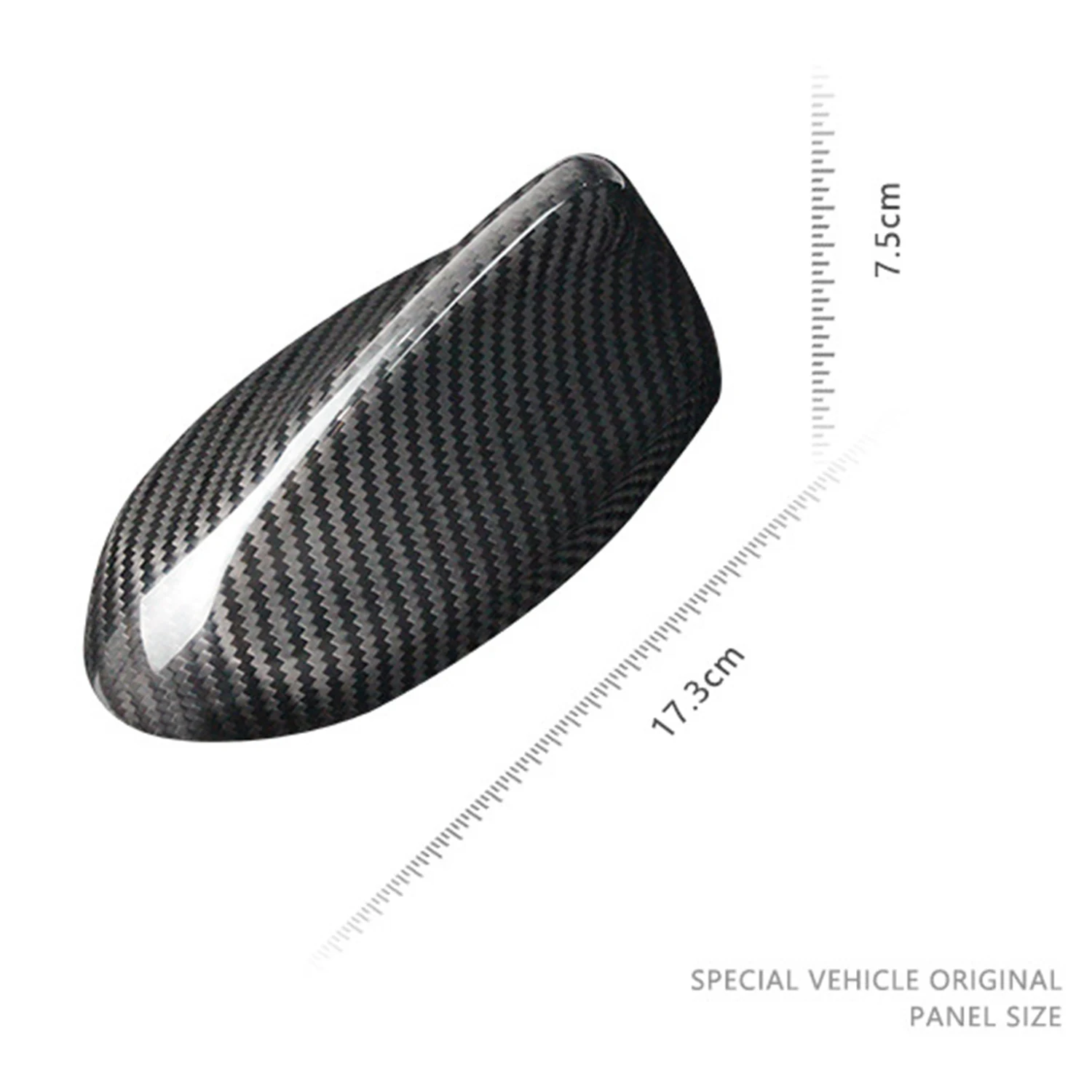 

A13Z_Carbon Fiber Shark Fin Antenna Cover for Alfa Romeo Giulia Stelvio