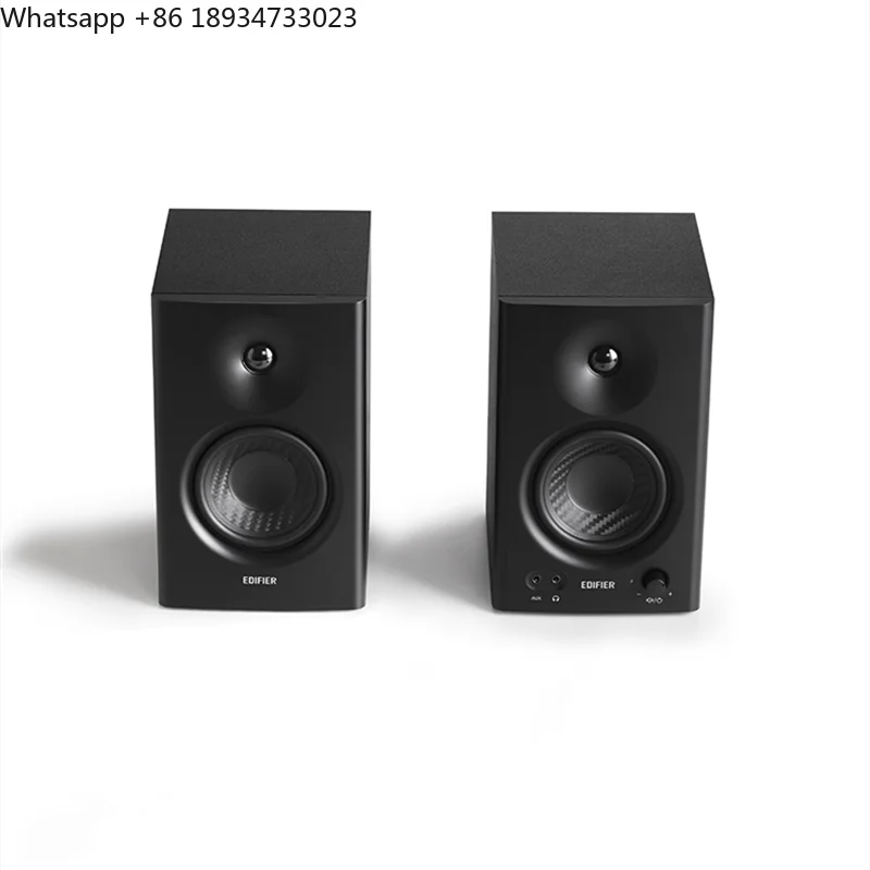 Altavoces M-032 EDIFIER MR4, diafragma de MICA de modo Dual/entrada equilibrada/cruzado sensible LC/salida de auriculares