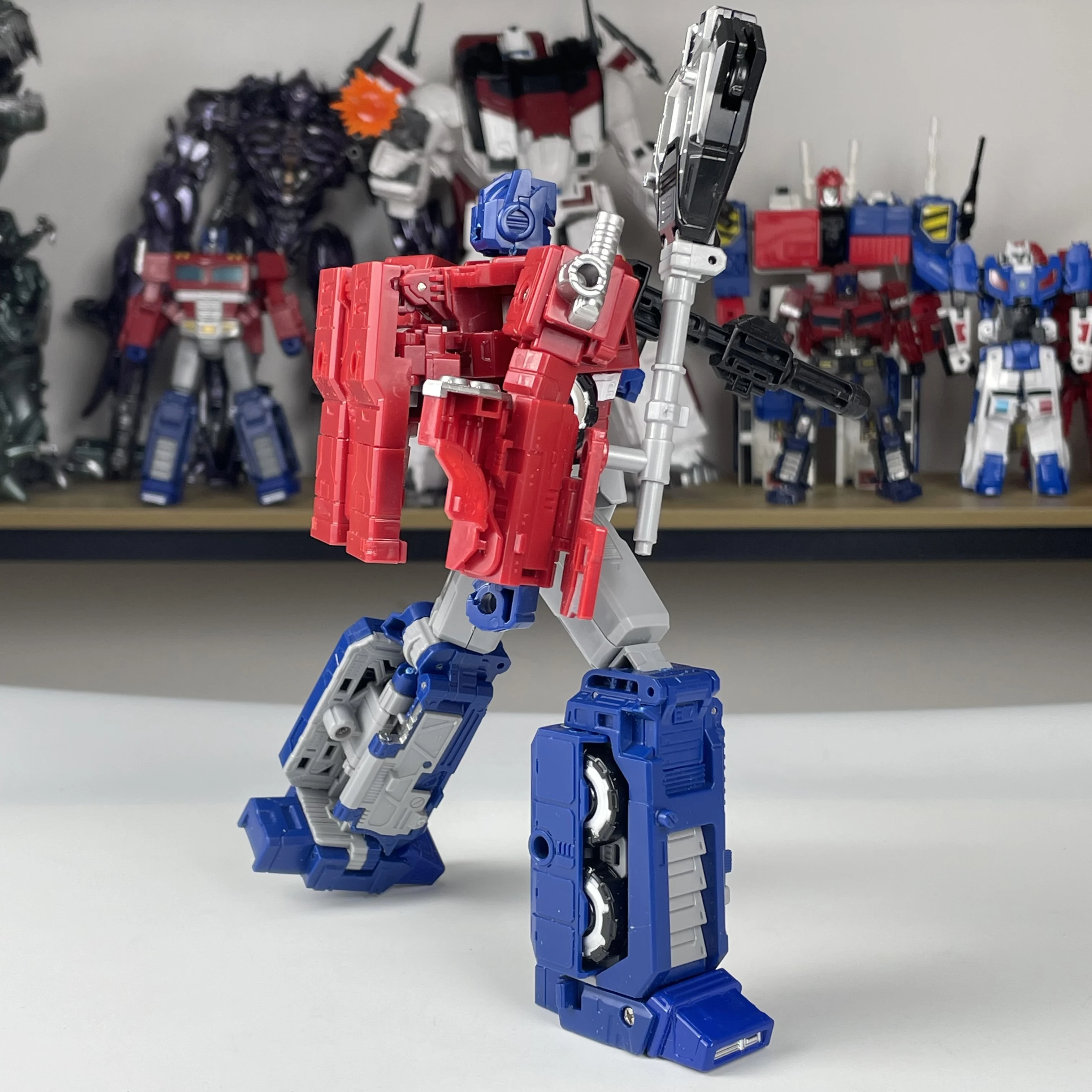 ألعاب التحول BPF الحصار سلسلة 6630 21 سنتيمتر OP سبيكة نسخة موسعة ABS نموذج معدني عمل أرقام جمع هدية