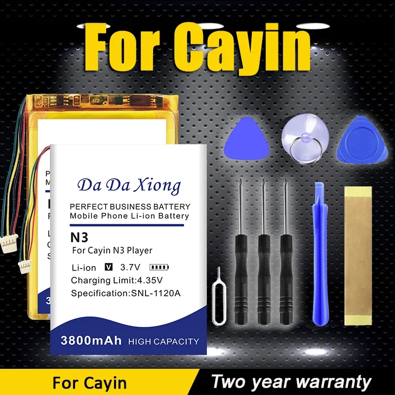 CayinC5 CayinN5 CayinN6II CayinN3 Cayini5 zastępuje baterię do Cayin N3 i5 C5 N5 N6 N6II Dac Player + zestaw narzędzi