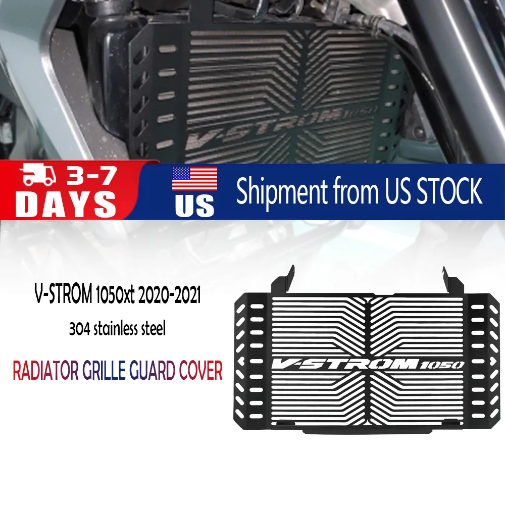

For Suzuki V-STROM1050 Radiator Guard DL 1050 VSTROM 1050XT DL1050 2020 2021 2022 2023 Radiator Grille Guard Cover Protector