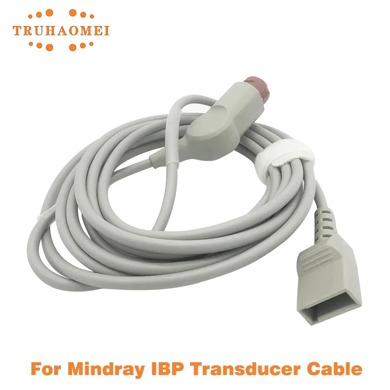 

12 Pin To Utah IBP Transducer Adapter Cable for Mindray PM7000 PM8000 T5 T8 Patient Monitor