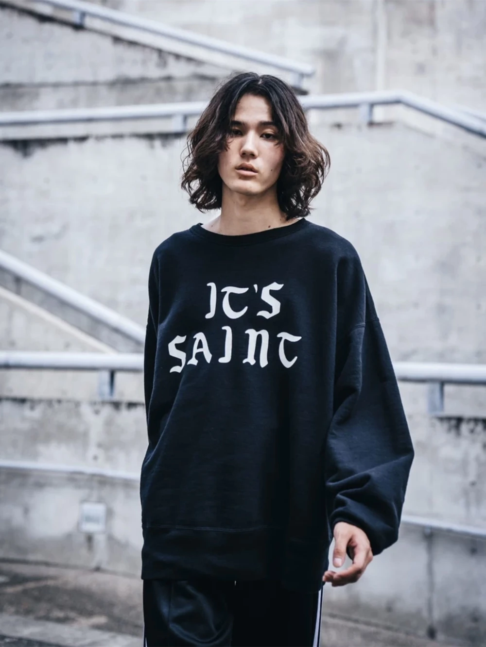 Yao Mode SAINT VON Michelle Vintage Hohe Qualität Casual Hoodies Männer Kleidung Oversize Sanskrit Druck Sweatshirt Für Männer