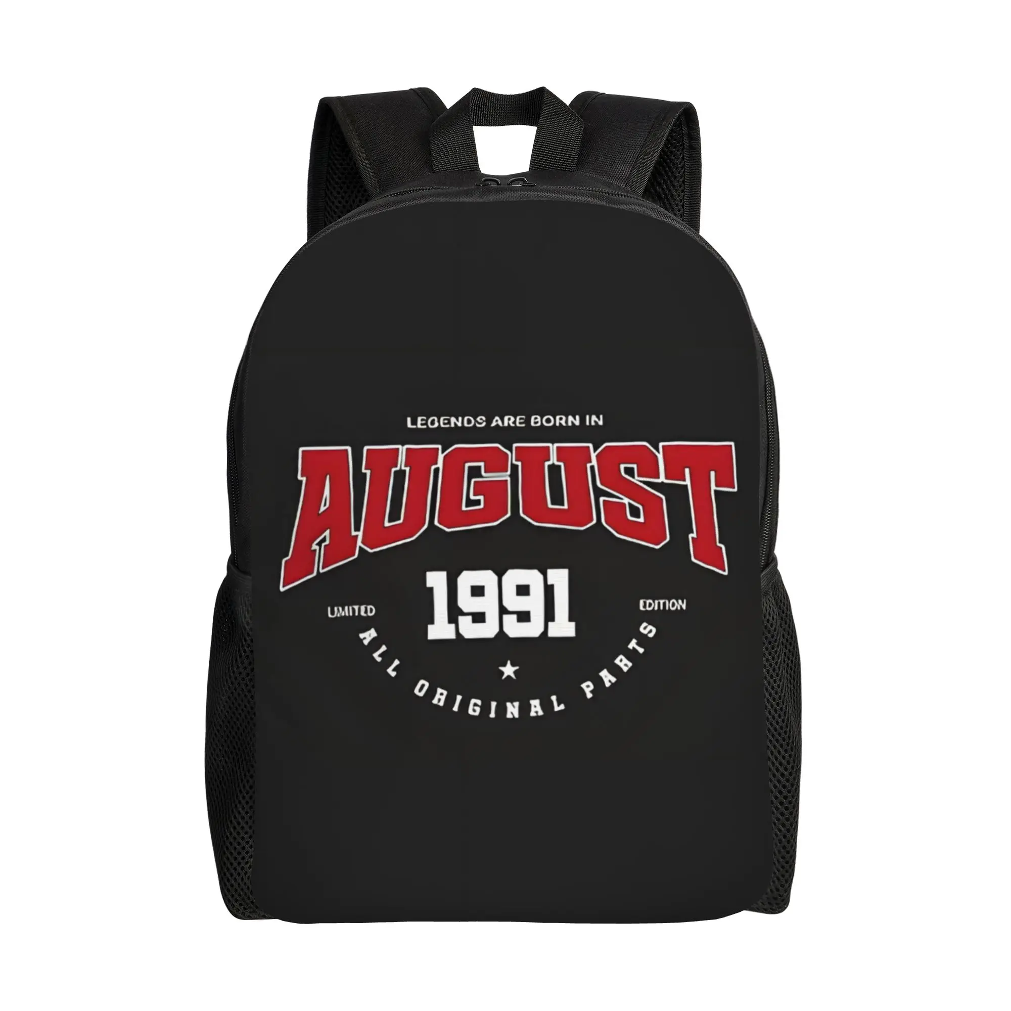 

Рюкзак August Legends 1991 Youth Day, женский повседневный рюкзак, школьная сумка большой вместимости, сезон «Снова в школу»