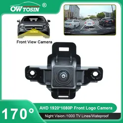 170° AHD 1080P Fisheye Lens Vehicle Parking Car Camera For Subaru Forester SK 2019 2020 2021 2022 2023 Front Logo View Camera