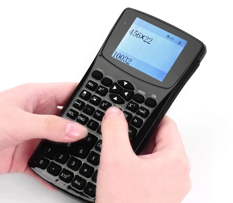 Supports Sound Recording Radio Music Video Playing 2.4 Inch Display Screen Smart Scientific Calculator with Anti-Peeping Feature