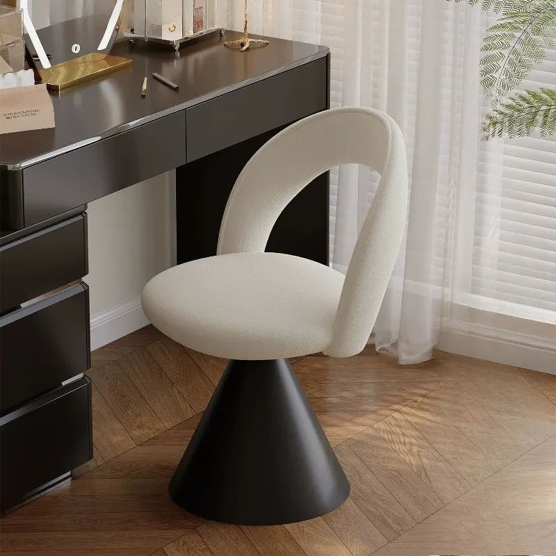 Upgrade Modern Makeup Vanity Chair Comfortable Luxury White Makeup Vanity Chair Designer Narrow Silla Tocador Bedroom Furniture