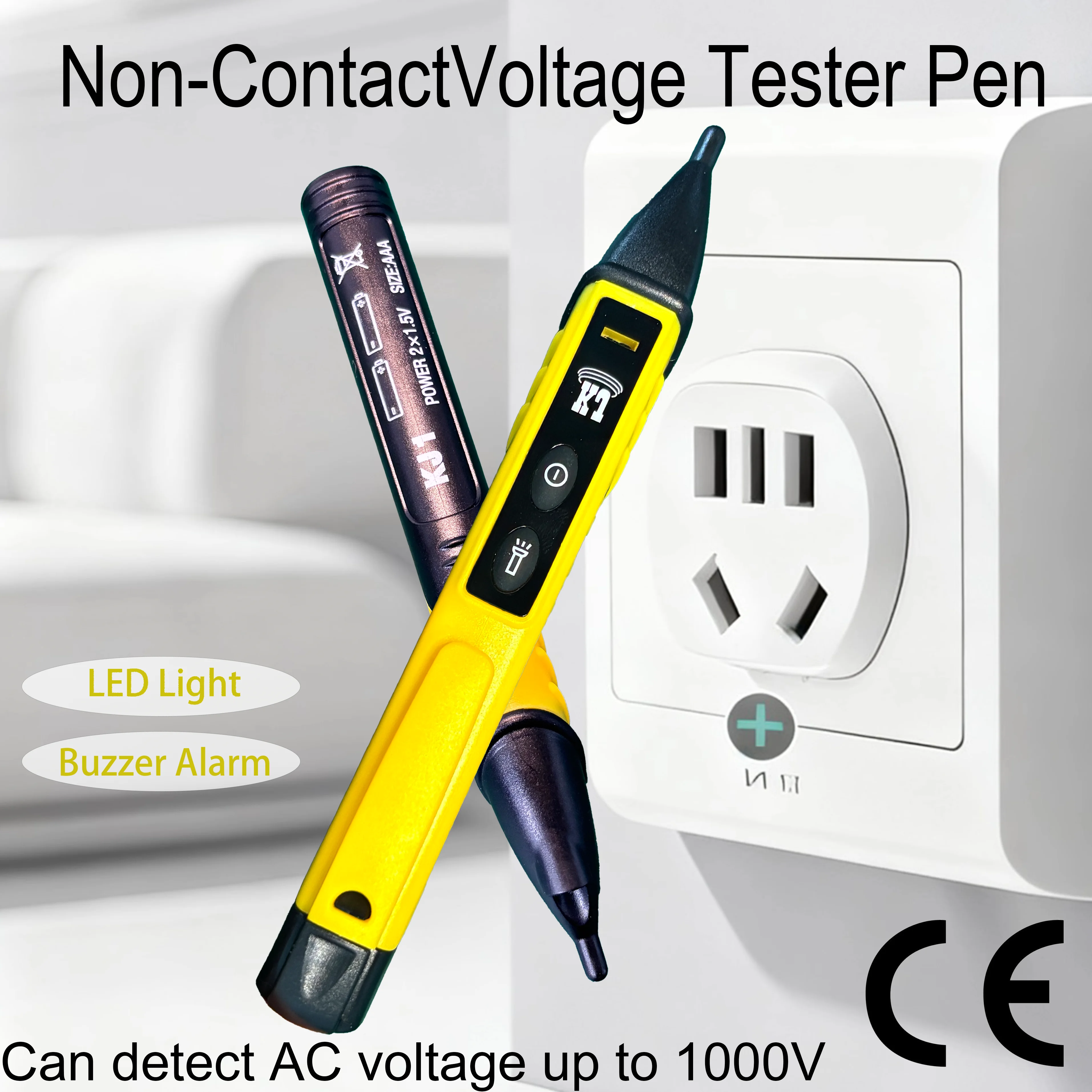 Non-contact voltage tester, cable break point tester,  AC90V-1000V