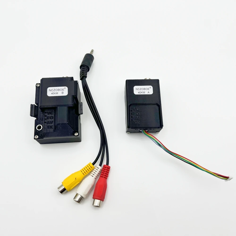 NCZOBOE Optical Transceiver Module For-Drone  to Fiber Optical Module Terminal Equipment for Drone DC 5.5-26V