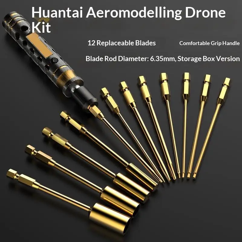 Heavy Duty Metal RC Model Car Screwdriver Bit Refit Upgrade Accessories 1.5/2/2.5/3mm for All RC Car Model Modification