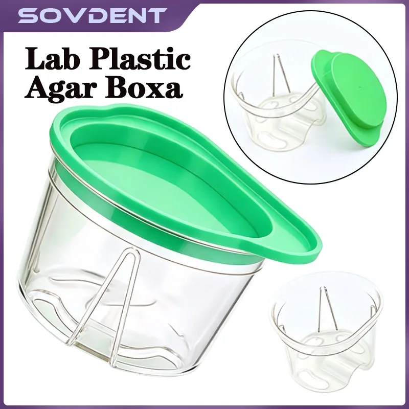 1pc Dental Flask duplicating box plastic duplicating box copy model box dental lab denture partial work Dental Supplies