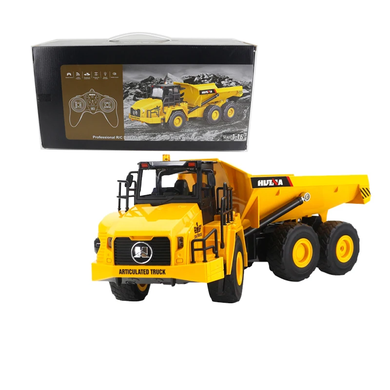 

Huina 1/16 Rc Dump Truck 1553 11-Channel Remote Control Engineering Vehicle Electric Toy Gifts For Kids