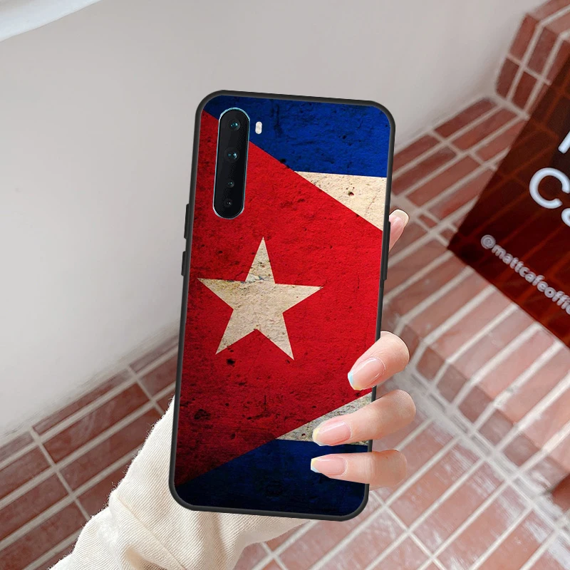 쿠바 국기 아트, OnePlus 10 Pro 9 Pro 9R 8T 10T 에이스용 케이스, OnePlus Nord N20 N10 2T CE 2 라이트 커버