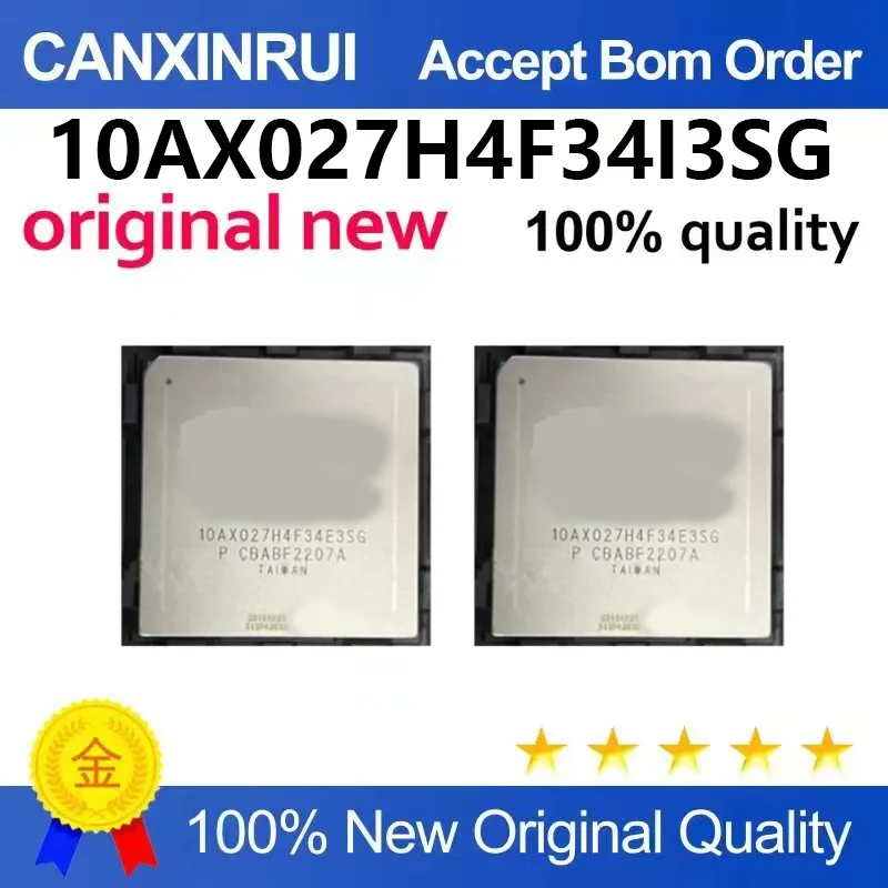 (5pcs-100pcs)Brand new original 10AX027H4F34I3SG/E3SG packaged BGA1152 programmable logic IC chip