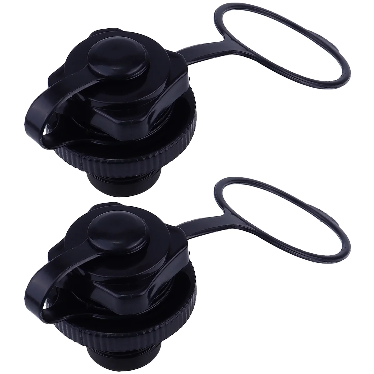 2 PCS Kayak Air Valve Inflatable Boat Boats Portable Mattress for Rubber Dinghy Cap Accessories Hat Lovers