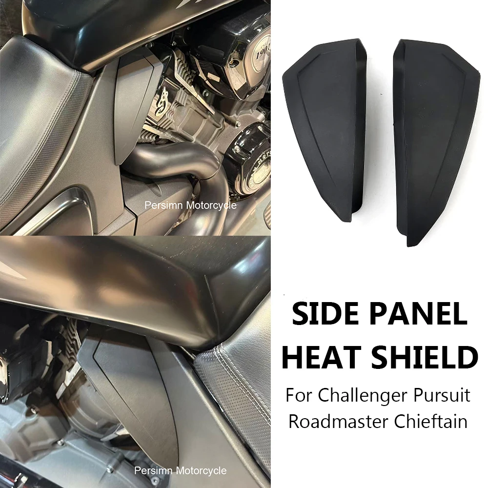 Nouveaux accessoires de moto pour Indian Challenger Pursuit Roadmaster Chieftain 2025-2026, carénages latéraux, protections contre la chaleur