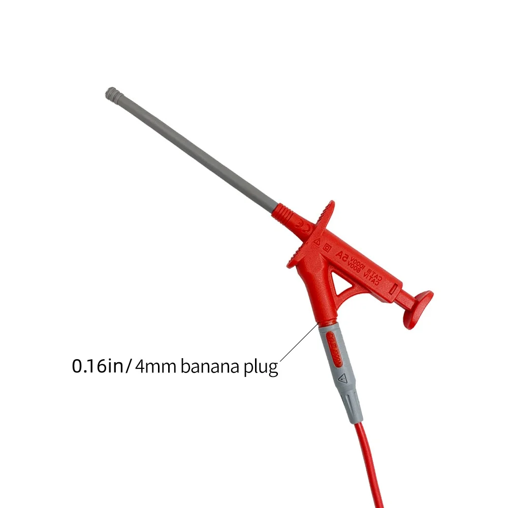 

Гибкие щупы, тестовый крючок, соединительные провода, провод мультиметра, автоматический разъем тока, разъем типа «банан» 4 мм