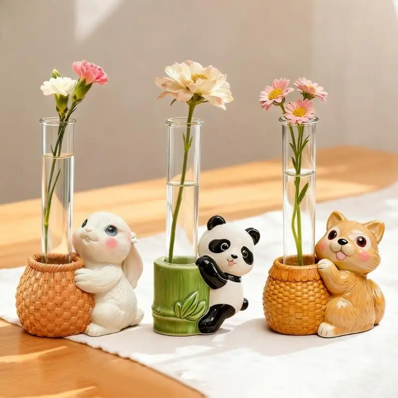  Reusable Elastic Silicone Test Tube Vase Mold Storage Base Mould For Epoxy Resin Casting And Tabletop Ornament