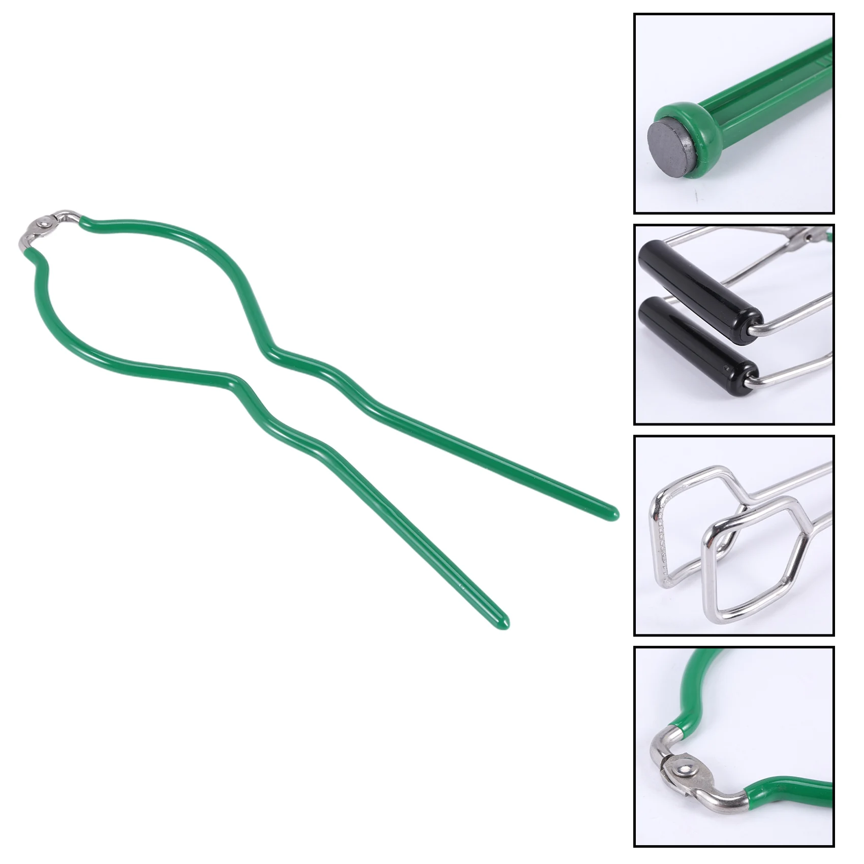 Kit di forniture per conserve da 6 pezzi, sollevatore di barattoli, imbuto per conserve, misuratore di bolle, sollevatore di coperchio, pinze per conserve, set di utensili da cucina