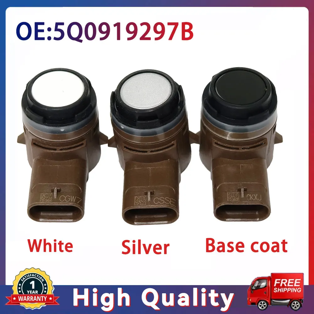 5Q0919297B PDC Parking Sensor For VW Golf Passat Jetta Touran Tiguan Audi A5 A8 Q2 RS3 RS5 TT Seat Leon Skoda Octavia 5Q0919297A