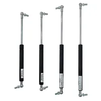 2 piezas 18*8 varilla resorte de Gas bisagra plegable carrera 50-500N soporte de elevación de fuerza agujero distancia central 320-400mm distancia de carrera 120-160mm