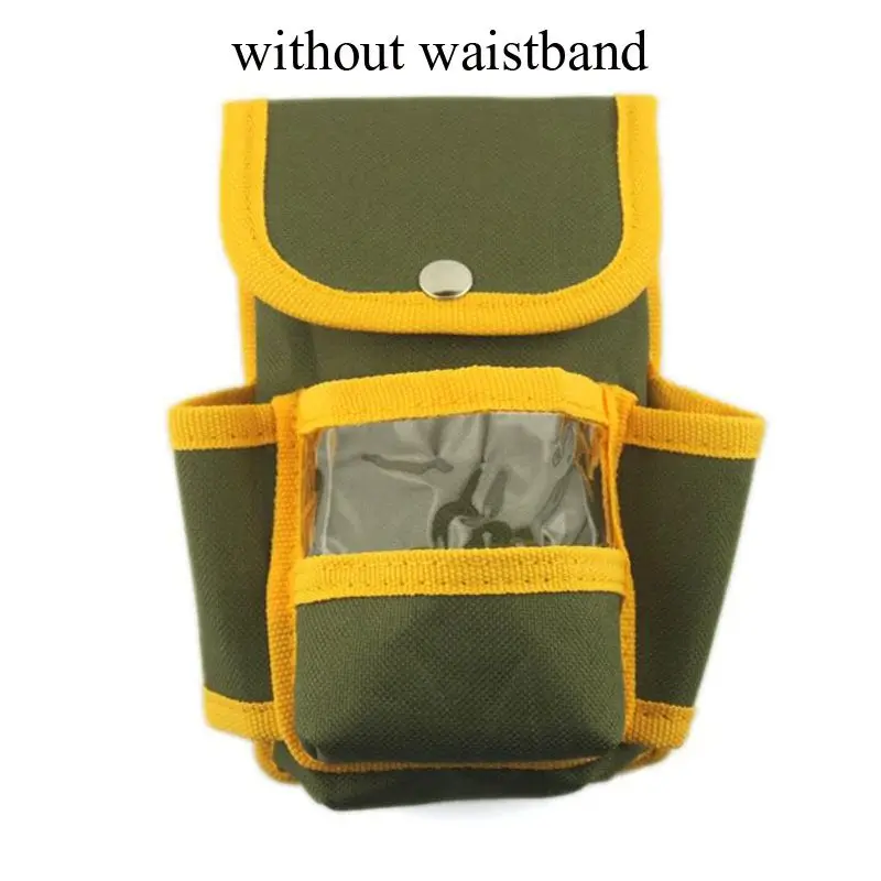 Multifunctional Electrician Tool Bag, Waterproof Oxford Cloth Tools Kit, Pockets, Waist Belt Repair Pouch, Pocket Tool, 1Pc