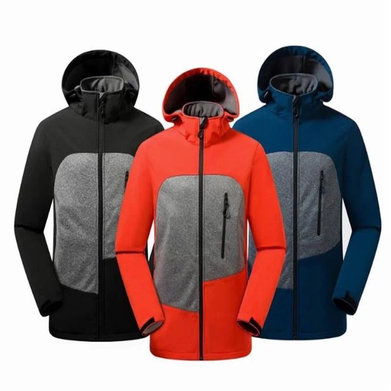 Jackets Man Hot Selling Men's Fleece Jacket Outdoor Leisure Sports Stormsuit Windbreaker Soft Shell Coat Blusa De Frio Masculino