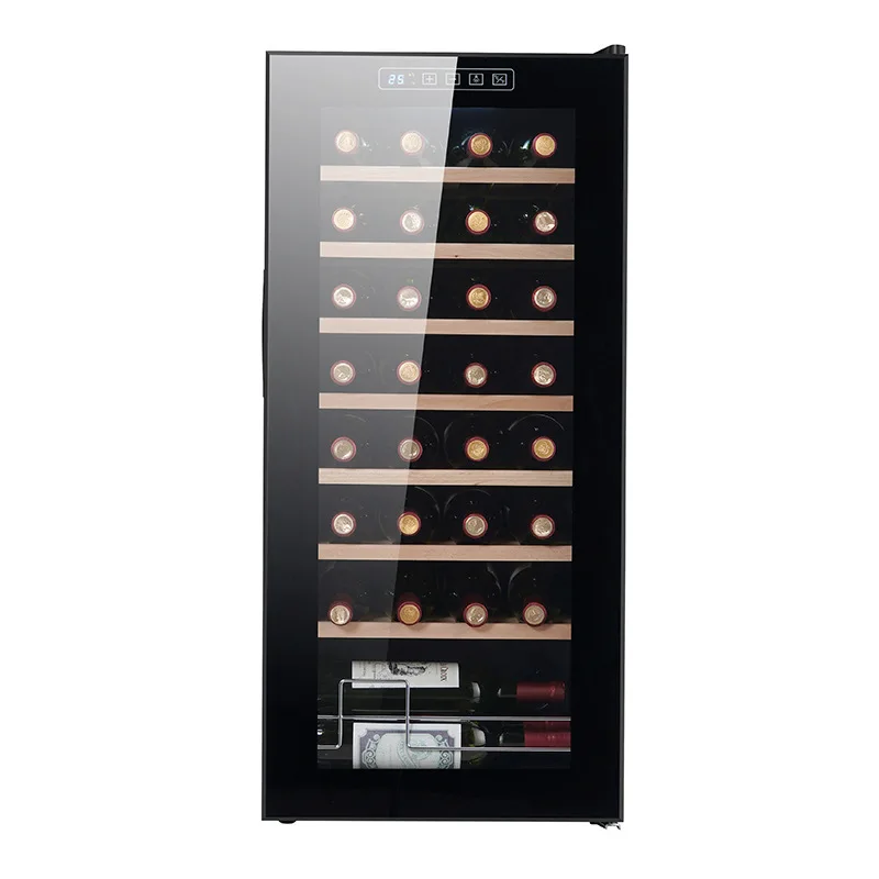 Brand New Free Standing Double Doors Dual Zone Wine Cooler