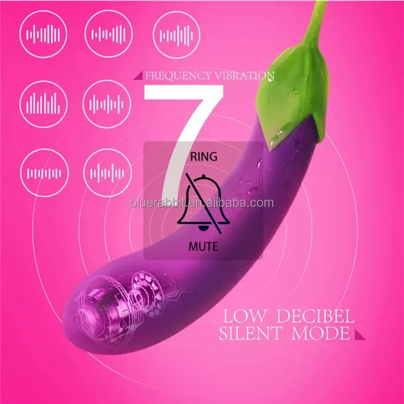 GOFLYING 7 Frequency Vegetable Sex Toys Wholesale Cucumber Eggplant Corn Carrot Pepper USB Recharge Vegetable Vibrators - Image 6