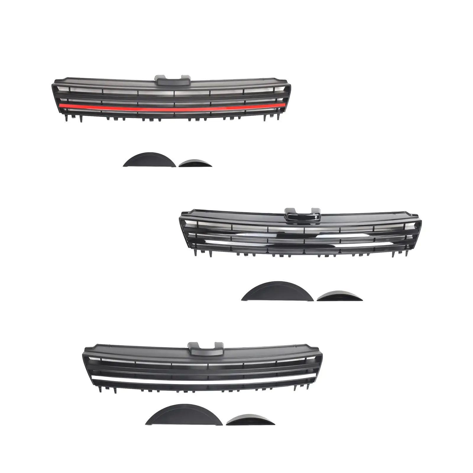 

5G0853651, Front Upper Center Grill, Easy Installation Replaces High Performance Parts 5G0853653 Radiator Grille