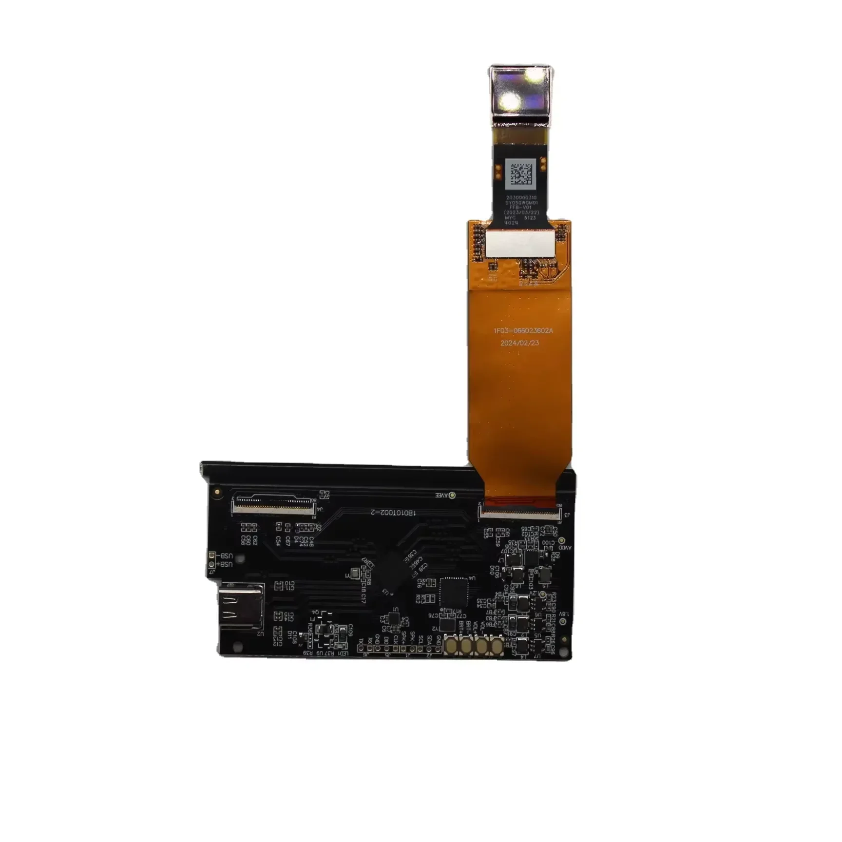 New TDO TV050F7TSLD01 0.5 Inch 1600*1200 1000nits Full RGB Oled Display Flexible Screen Oled Panel Manufacturer