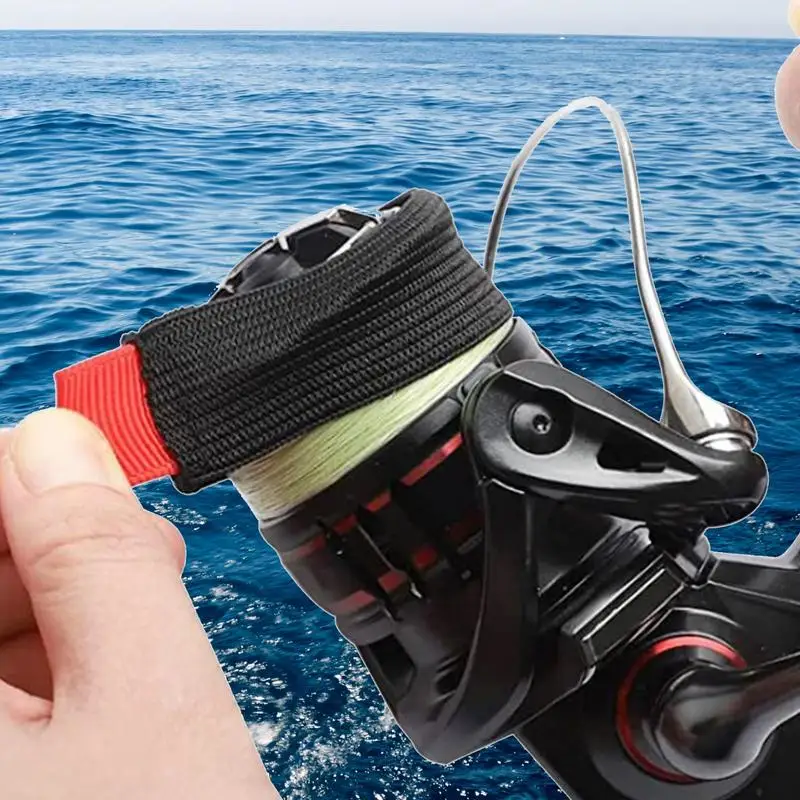 Fishing Reel Strap Belt Nylon Straps Spool Reel Protector Spin Reels Straps Sturdy Fishing Equipment Tools For Outdoor Use