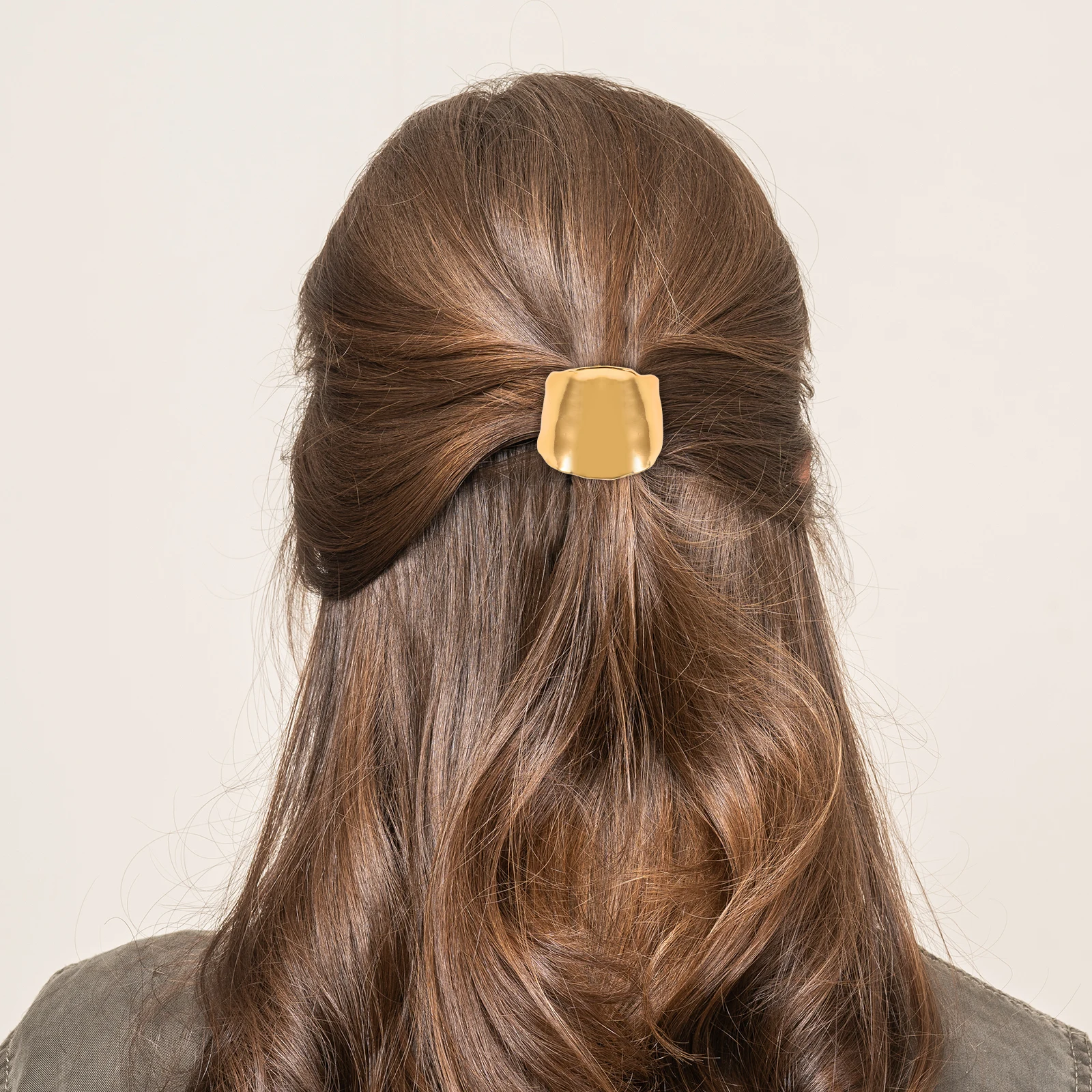 

Metal Hair Hook Hairpin Jewelry for Women Decorative French Rings Cylinder Buckles Clips Decoration Cuffs Ponytails Holders
