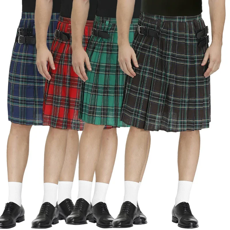 New Mackenzie Scottish HighlandC Kilt Made Of Fine Quality Tartan Material MEN'S UTILITY MODERN KILT