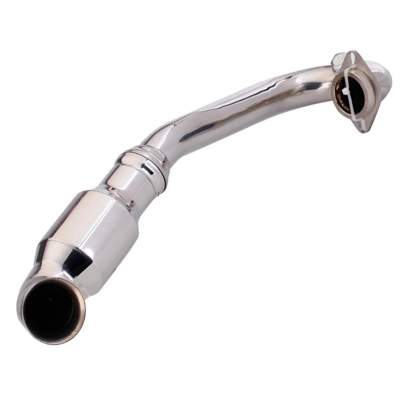 For DUKE390 DUKE250 RC390 motorcycle exhaust Stainless steel front link pipe