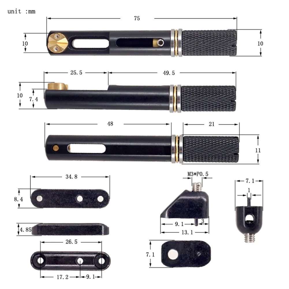 

High Quality Practical To Use For Performance Guitar Bridge Guitar Bridge 7 Strings Headless Guitar Bridge Metal