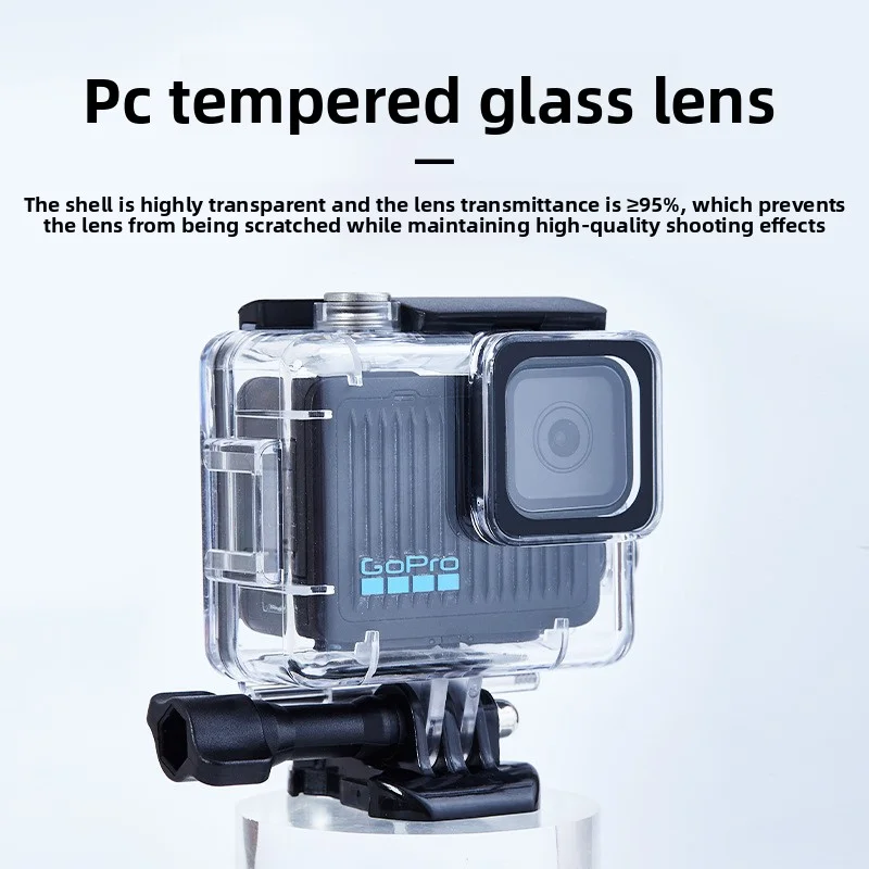 Подходит для водонепроницаемого чехла спортивной камеры GO PRO HERO, защиты подводного дайвинга и аксессуаров для спортивной камеры GO PRO.