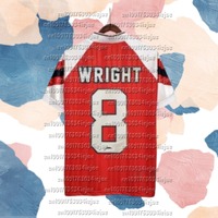 2025 Lever Jersey Home Short-sleeved Kusen Player Fan Version Short-sleeved No. 8 Wirtz 3D Printing Breathable and Motorcycle