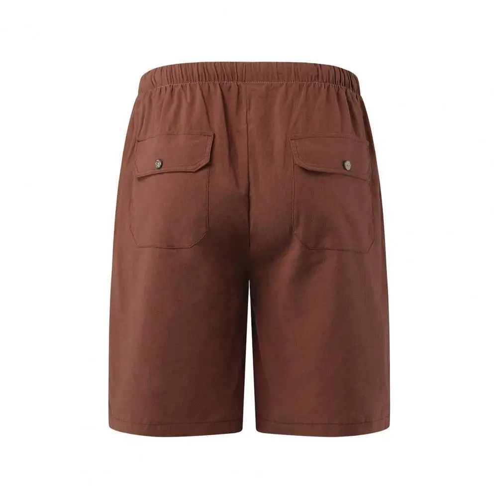Shorts  Drawstring   Short Trousers Relaxed Fit Mid Waist Short Pants
